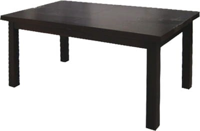 stol drewniany STB1, fornirowany, kolor wenge