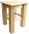 taboret XL drewno brzoza bezbarwny lakierowany