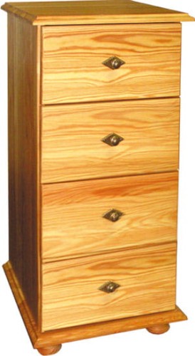 komoda drewniana KDM-4, drewno modrzew,stopka