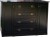 komoda drewniana KDB5a, drewno lite olcha, kolor wenge