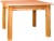 stolik drewniany STM-1, drewno modrzew lakierowany