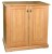 Komoda drewniana KDM-7b, drewno lite modrzew lakierowany, wieniec dolny prosty