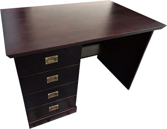 biurko drewniane BDB-2b, kolor wenge