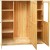 Komoda drewniana KDM-13c, drewno lite modrzew, front prosty, cokół dolny prosty
