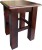 Taboret z drewna litego XL w kolorze czekolada