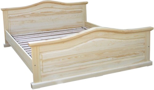 łóżko drewniane LDM-3, drewno sosna